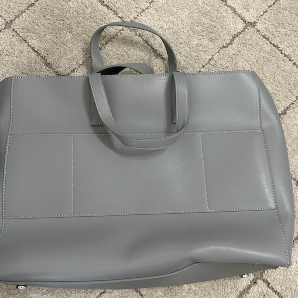 Calpak Haven 16" Laptop Tote Bag in Smoke - Picture 5 of 8